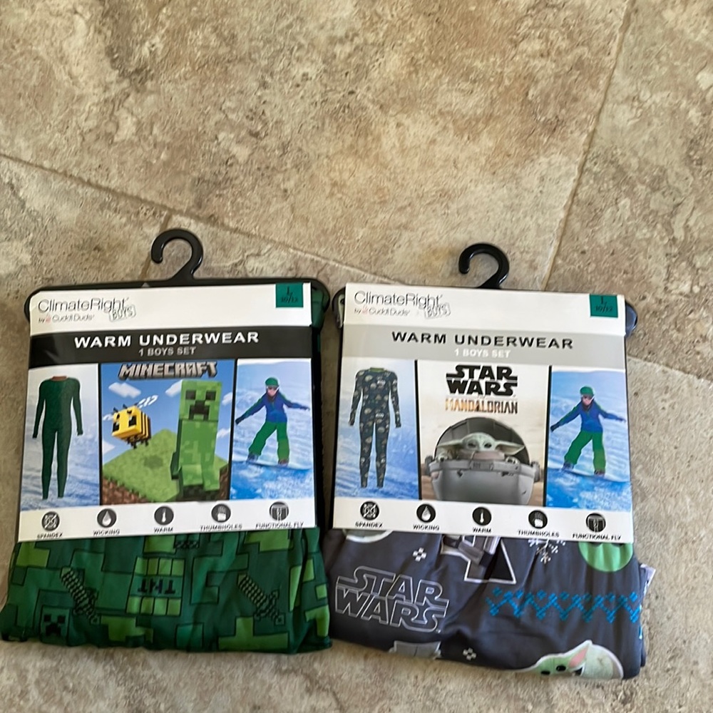 Climateright by cuddleduds warm underwear, pajamas